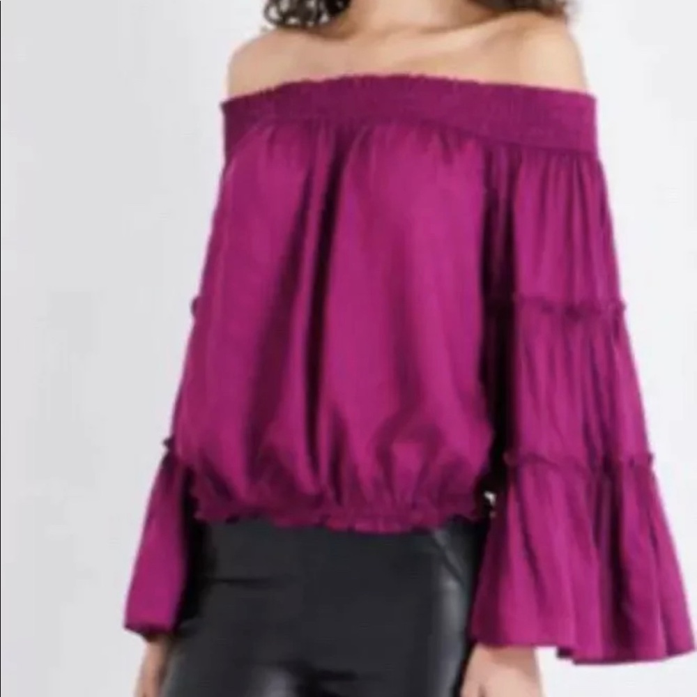 BNWOT Free People Off the Shoulder Top